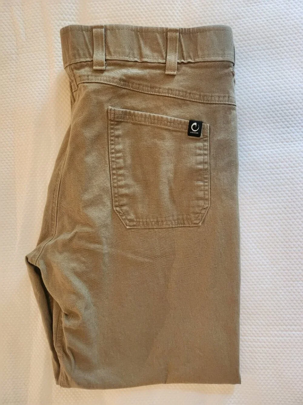 Origin USA MOAB Stretch Cotton Pant Straight - Dark Khaki 30x30 - Worn Once